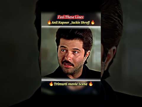Thumbnail for Anill Kapoor 🔥 V'S Jackie Shroff Trimurti movie dialogue 🔥#movie #bollywood #srk #film #dialogue by Filmy Edtx
