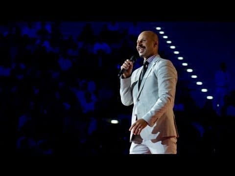 Thumbnail for A Saudi, an Indian and an Iranian walk into a Qatari bar ... | Maz Jobrani | TED by TED
