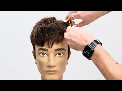 Thumbnail for Men's French Crop Haircut Tutorial by Free Salon Education
