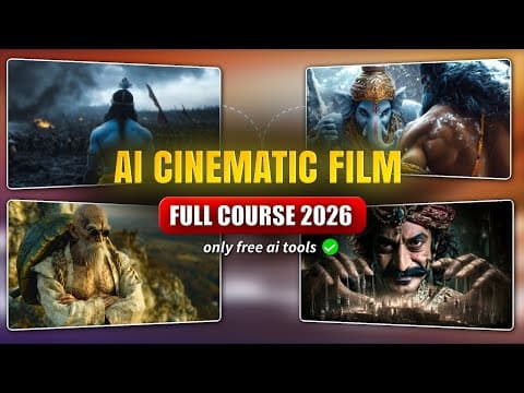 Thumbnail for Easiest Way to Create Al Cinematic Film | FREE Masterclass 2026 by SuccessZen