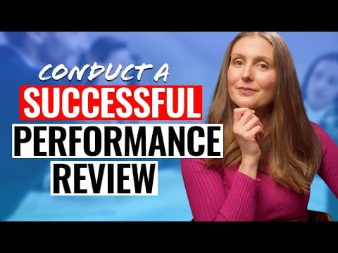 Thumbnail for How to Conduct a Performance Review When You're a Manager or Leader by Kara Ronin