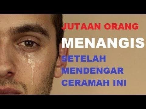 Thumbnail for Ceramah Sedih - Renungan tentang Sendirian menghadap Allah di akhirat - Ustadz Maududi Abdullah LC by Rony Nugraha