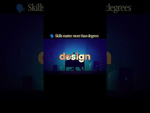 Thumbnail for skills are more important than degrees by Kartik Unfiltered 