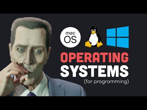 Thumbnail for Best OS for programming? Mac vs Windows vs Linux debate settled by Fireship
