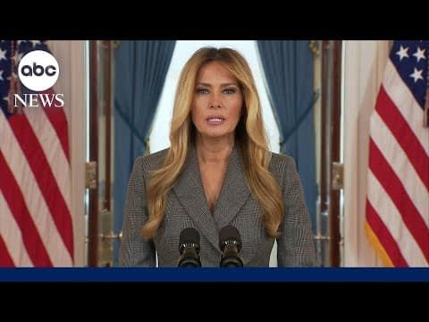 Thumbnail for Melania Trump speaks on Jeffrey Epstein: ‘I've never been friends with Epstein’ by ABC News