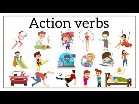 Thumbnail for Action verbs in English | English practice by English practice