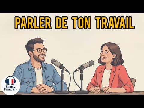 Thumbnail for «Comment parler de ton travail comme un vrai Français ! 💼🇫🇷» by Simply French Podcast | Learn French