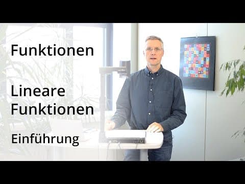 Thumbnail for Lineare Funktionen - Einführung by hm-kompakt