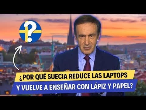Thumbnail for 🔴¿POR QUÉ SUECIA DECIDIÓ REDUCIR LAS LAPTOPS Y VOLVER A ENSEÑAR CON LÁPIZ Y PAPEL EN LOS COLEGIOS?  by Oppenheimer Presenta