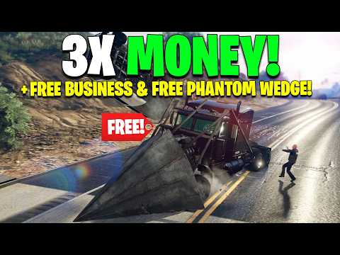 Thumbnail for FREE VEHICLE, FREE BUSINESS, 3X MONEY, DISCOUNTS & MORE | GTA Online Weekly Update by TGG
