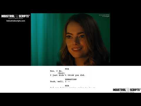 Thumbnail for Classic Movie Scenes: LA LA LAND (2016) // Argument // Script-to-Screen by Industrial Scripts® - Screenplay & Screenwriting Consultants