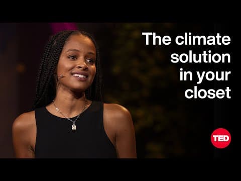 Thumbnail for The Simple Solution to Fast Fashion | Josephine Philips | TED by TED