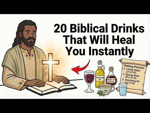 Thumbnail for 20 Biblical Drinks That Will Heal You Instantly by Bible Health