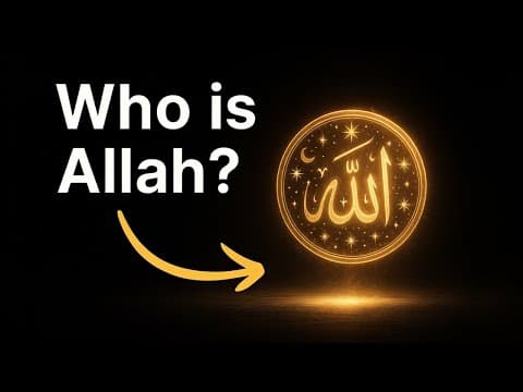 Thumbnail for "Who is Allah?" | A 6 minute journey by Ali Hammuda