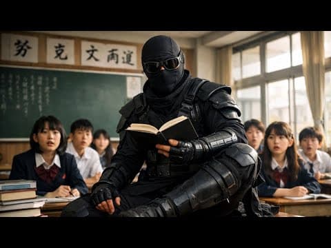 Thumbnail for A Dangerous Ninja Hides Among Students in School | Full Movie Explained in English by Movies Clarity 