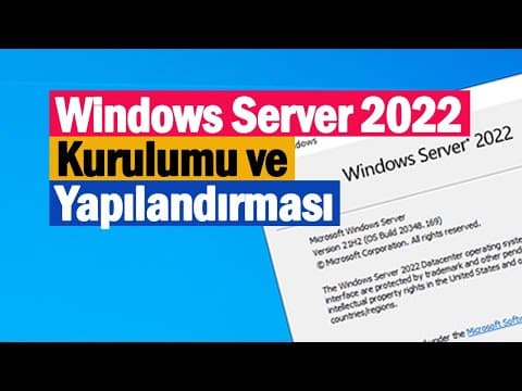 Thumbnail for 1- Windows Server 2022 Kurulumu ve Yapılandırması by TechWorm