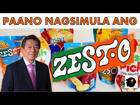 Thumbnail for G. ALFREDO YAO: TUNAY NA BUHAY NG MAY-ARI NG ZEST-O CORPORATION by Mang Tanong TV