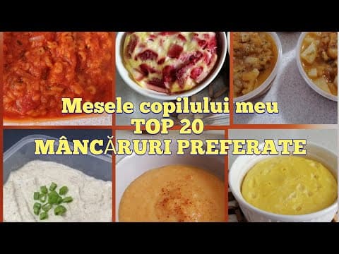 Thumbnail for Mesele copilului meu | TOP 20 mâncăruri preferate de David 1an+ by Claudia Dajby