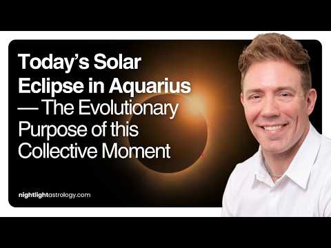 Thumbnail for Today’s Solar Eclipse in Aquarius — The Evolutionary Purpose of this Collective Moment by Adam Elenbaas