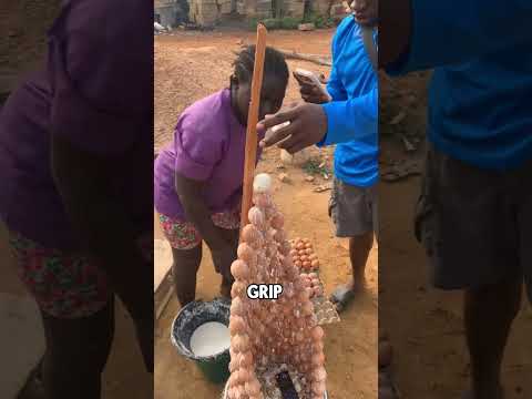 Thumbnail for How Street Vendors Stack Boiled Eggs into Tower Displays in Ghana by Grandpa Kimo