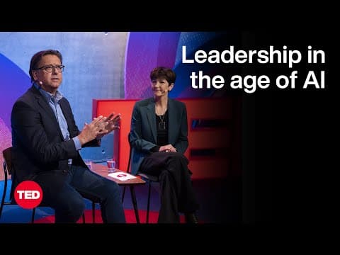 Thumbnail for Leadership in the Age of AI | Paul Hudson and Lindsay Levin | TED by TED