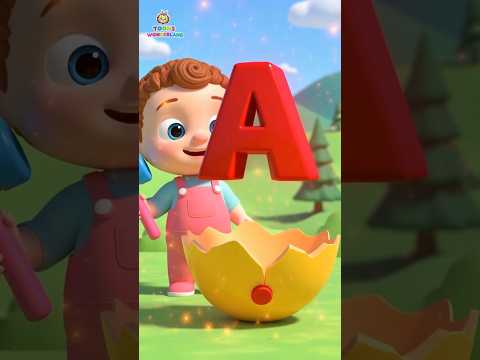 Thumbnail for ABC Song for Kids (A-D) | Fun Alphabet Nursery Rhyme | ABCD Learning Song #abcd #kidssongs #shorts by Toons Wonderland – Nursery Rhymes & Baby Songs