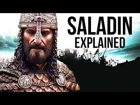 Thumbnail for Who is Saladin? The Untold Truth of Salahuddin Ayyubi Explained in 10 Minutes by Simply Explained