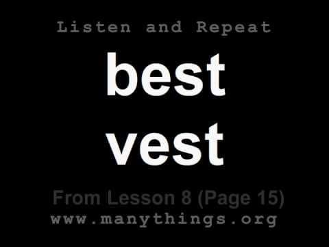 Thumbnail for 60 Minimal Pairs (English Pronunciation Practice) by InterestingThingsESL