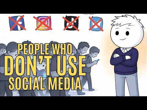 Thumbnail for "The Shocking Psychology Behind People Who Don't Use Social Media" by Psychologydecoded
