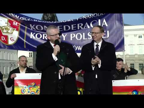 Thumbnail for Moje wystąpienie podczas marszu POLSKA ZA POKOJEM 🕊️ To nie nasze WOJNY! by Grzegorz Braun