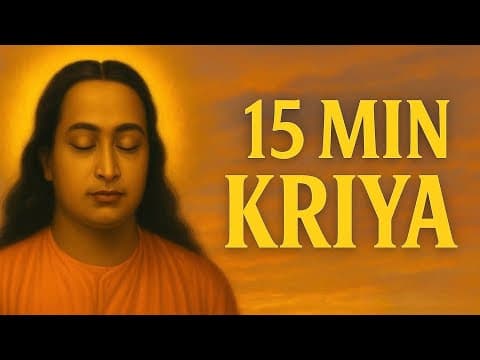 Thumbnail for 15-MINUTE KRIYA YOGA MEDITATION        Grand Meditation by Grand Meditation 