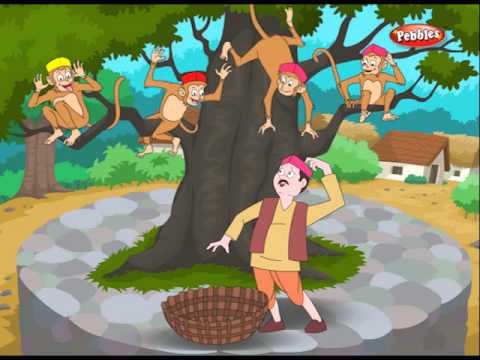 Thumbnail for Grandma Marathi Stories 01 | Marathi Goshti | Topiwala Ani Makde | The Clever Capseller by Pebbles Marathi