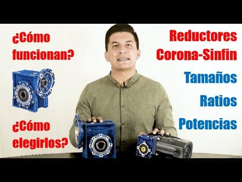Thumbnail for Motoreductores Corona Sin fin o Reductor de Gusano Cómo funcionan y Como selecionar Potencia y Ratio by Servicios Control y Automatización