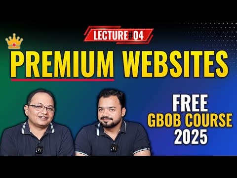 Thumbnail for Premium Websites | Free GBOB Course Lecture 4 | Guest Posting Full Course by Shahzad Ahmad Mirza by Learn With Shahzad Ahmad Mirza