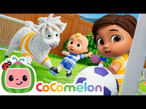 Thumbnail for Soccer Tournament Song & Play Pretend Animals 🫎⚽ | CoComelon Nursery Rhymes & Kids Songs by Cocomelon - Nursery Rhymes