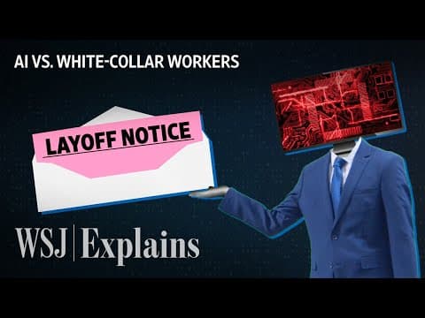Thumbnail for How AI Is Already Reshaping White-Collar Work | WSJ by The Wall Street Journal
