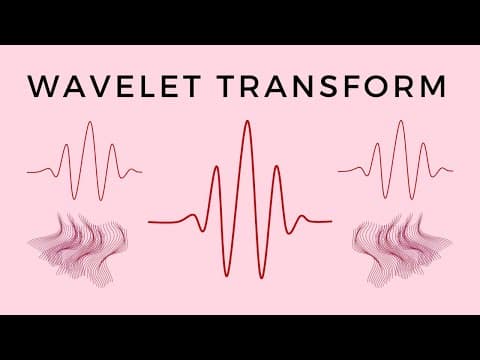 Thumbnail for The Wavelet transform explained by Srinath Srinivasan