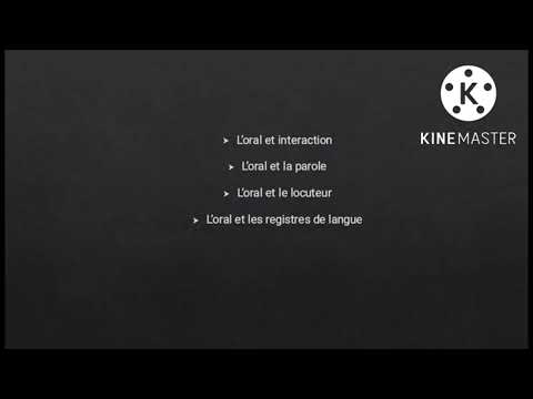 Thumbnail for Didactique de l'oral cours 01 :  définition de l'oral et ses composantes. by cours universitaires