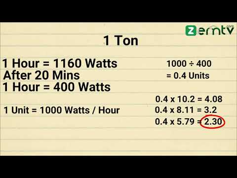 Thumbnail for How to Run Air Conditioner in only 4 RUPEES per Hour | Very Simple Trick by Zem TV