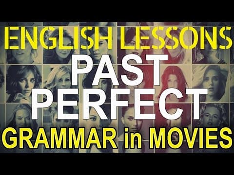 Thumbnail for Past perfect (HAD DONE), examples in movies and TV shows| Hollywood English by Hollywood English