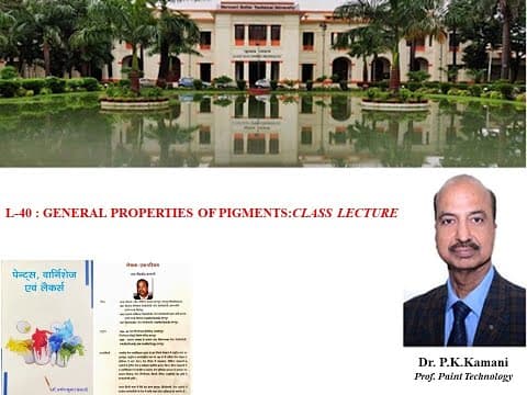 Thumbnail for L-40:PROPERTIES OF PIGMENTS- PARTICLE SHAPE by PRAMOD KAMANI (Professor Kamani)