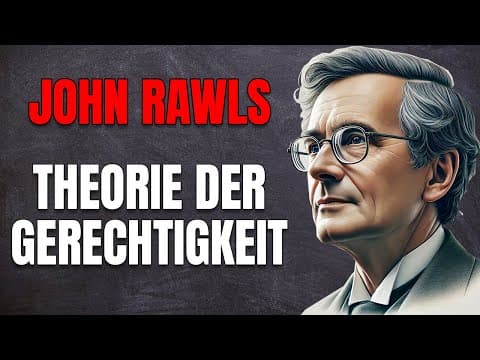 Thumbnail for John Rawls’ Theorie der Gerechtigkeit verständlich erklärt! by Samuel Jalalian