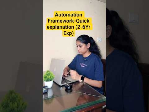 Thumbnail for ✨💻 Automation Framework Explained ⭐🚀 2–6 Years Experience ✅✨ by Ajay Automates
