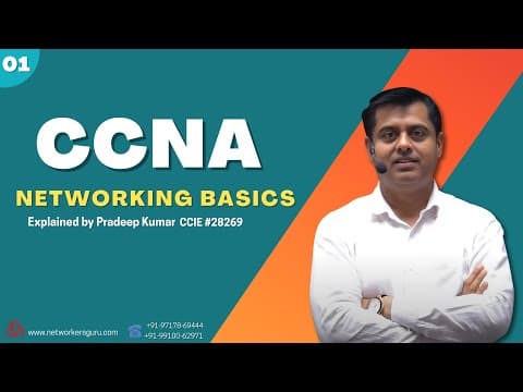 Thumbnail for ccna | ccna 200-301 full course | ccna network engineer | ccna full course | ccna course by Networkers Guru