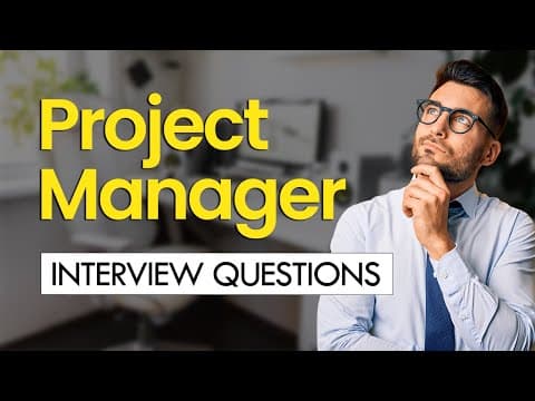 Thumbnail for 18 Project Manager Interview Questions and Answers (INTERVIEW WITH CONFIDENCE) by CareerCrawlers