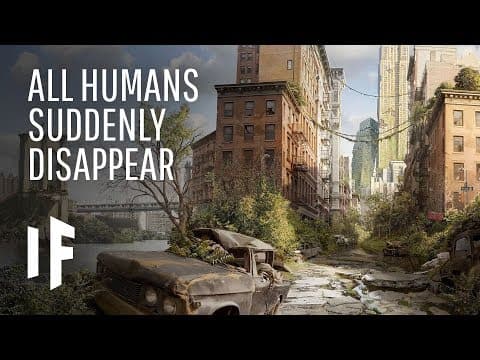Thumbnail for What If All Humans Suddenly Disappeared From The Earth? by What If