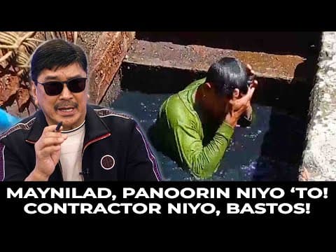 Thumbnail for MAYNILAD CONTRACTOR! Manggagawa, pinasisid sa Imburnal - dumi ng tao, patay na hayop, ihi ng daga! by BITAG OFFICIAL