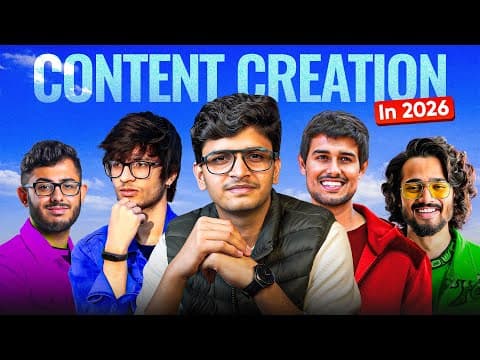 Thumbnail for How to start a YT channel in 2026 | AI replaced Algorithm by Abhimanyu Singh (Yash)