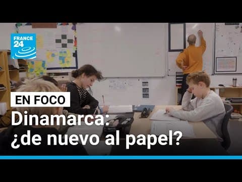 Thumbnail for Del aula digital al libro de texto: Dinamarca quiere volver a lo análogo • FRANCE 24 Español by FRANCE 24 Español