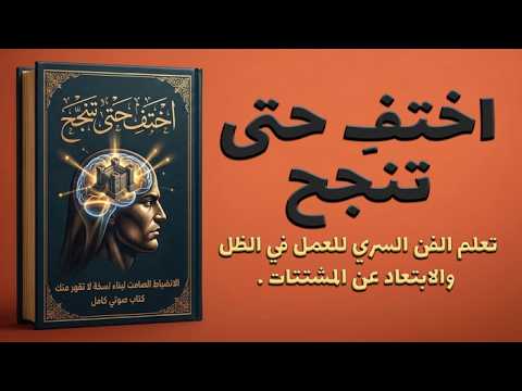Thumbnail for 🛑 اختفِ لـ 6 أشهر لتبني نسخة لا تُقهر منك | الانضباط الصامت (كتاب صوتي كامل) by Mind بالعربي